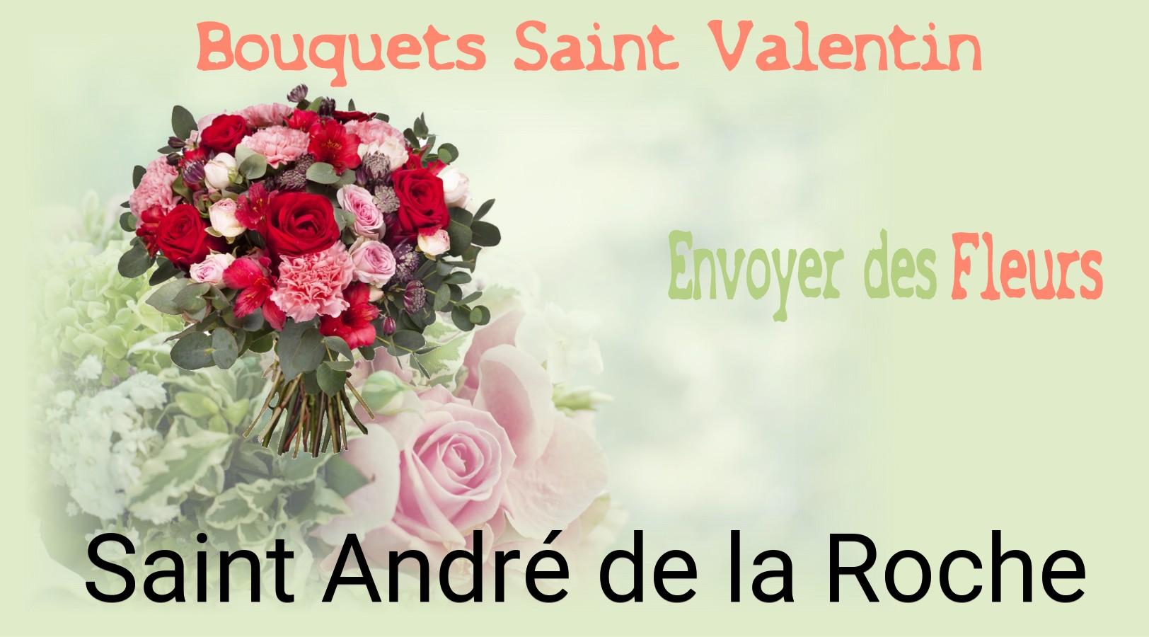 Roses de Saint-Valentin livrées à Saint-André-de-la-Roche